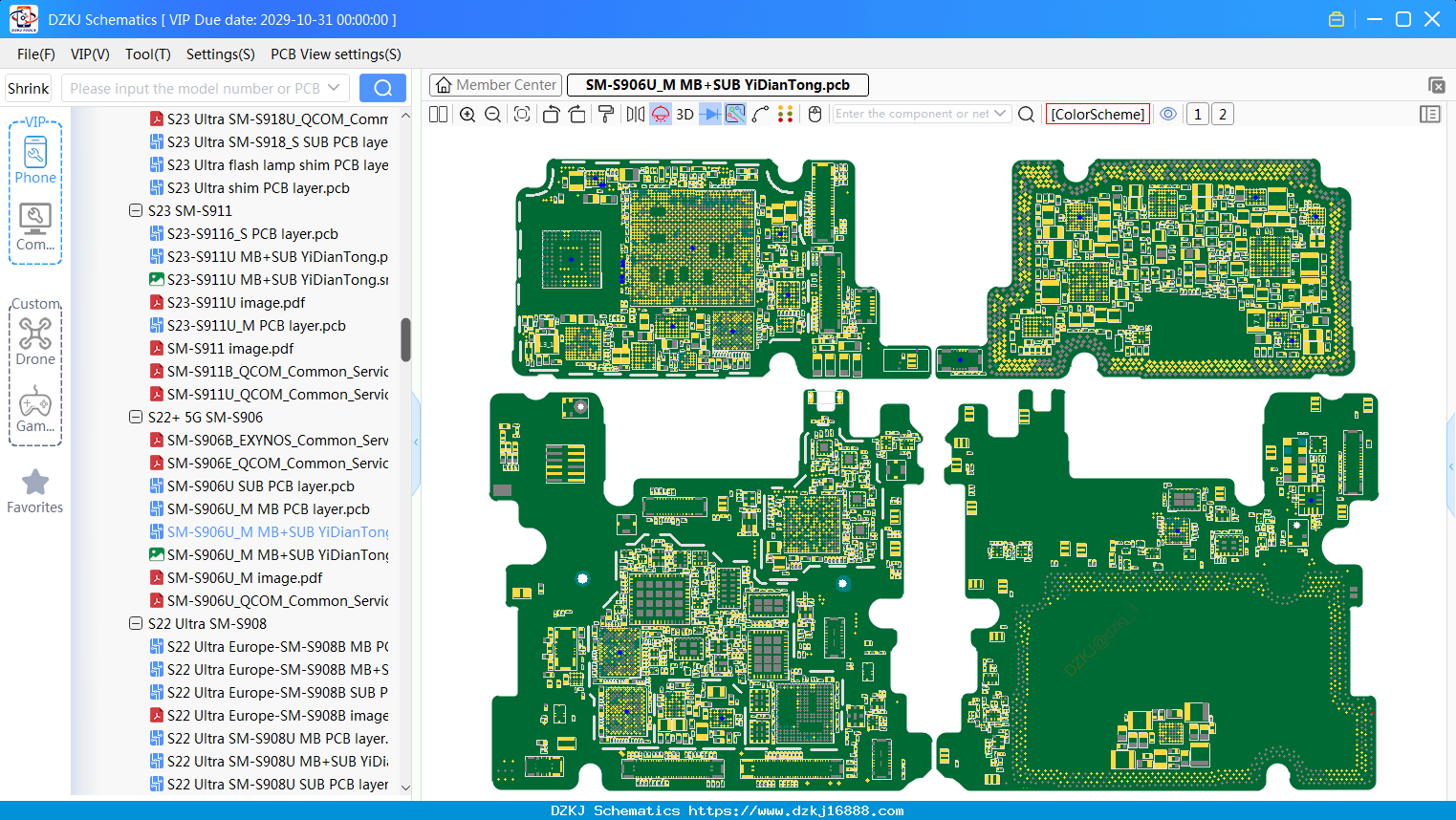 Samsung SM-S906U_M MB+SUB bitmap